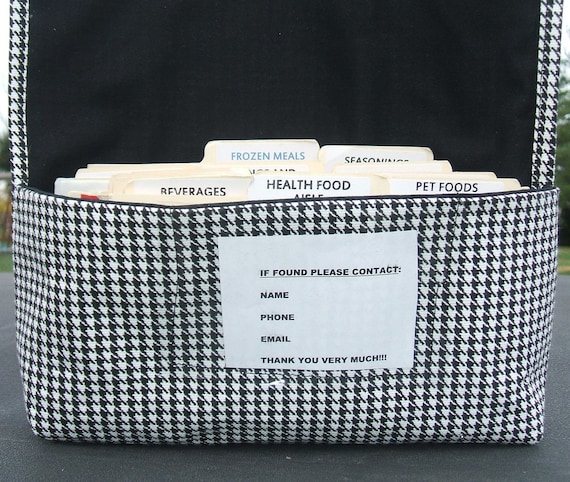 Etsy coupon organizer binder
