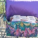 Mega Large Fabric Coupon Organizer and Receipt Holder Marbleized