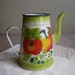 Enamelware Pitcher with Autumn Vegetables