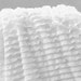 Custom Order White Cascading Ruffle Fabric - 5 yards