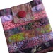 Batik Purse in Pink and Purple - Cross Body
