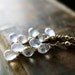 Moon Drops Earrings, Glowing AAA Grade Rainbow Moonstone on 14K Gold Fill Chain Lunar and White for Her Brides and Weddings