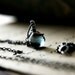 London Blue Topaz Necklace Gemstone Jewelry December Pendant PoleStar
