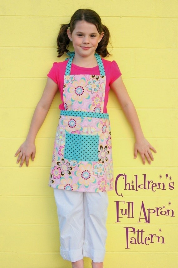 Children's Full Apron by Everyday Chic PDF Pattern