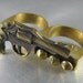 Pistol Whipped Double FInger Ring