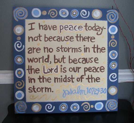 20 Comforting Bible Verses About Peace In The Storm – KVCV