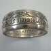 Coin Ring, 1921 Morgan Silver Dollar, Silver Coin Ring, size 13 1\/2