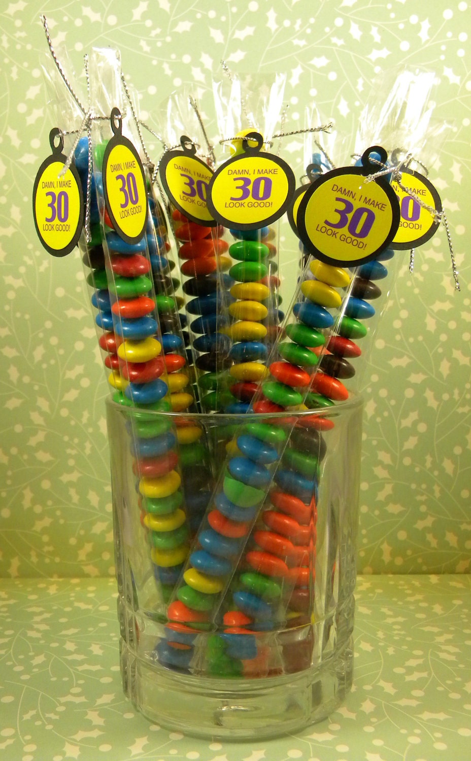 30th Birthday Candy Treat Bag Favors Set of 12 Damn I Make