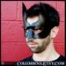 Dark Hero - black leather mask