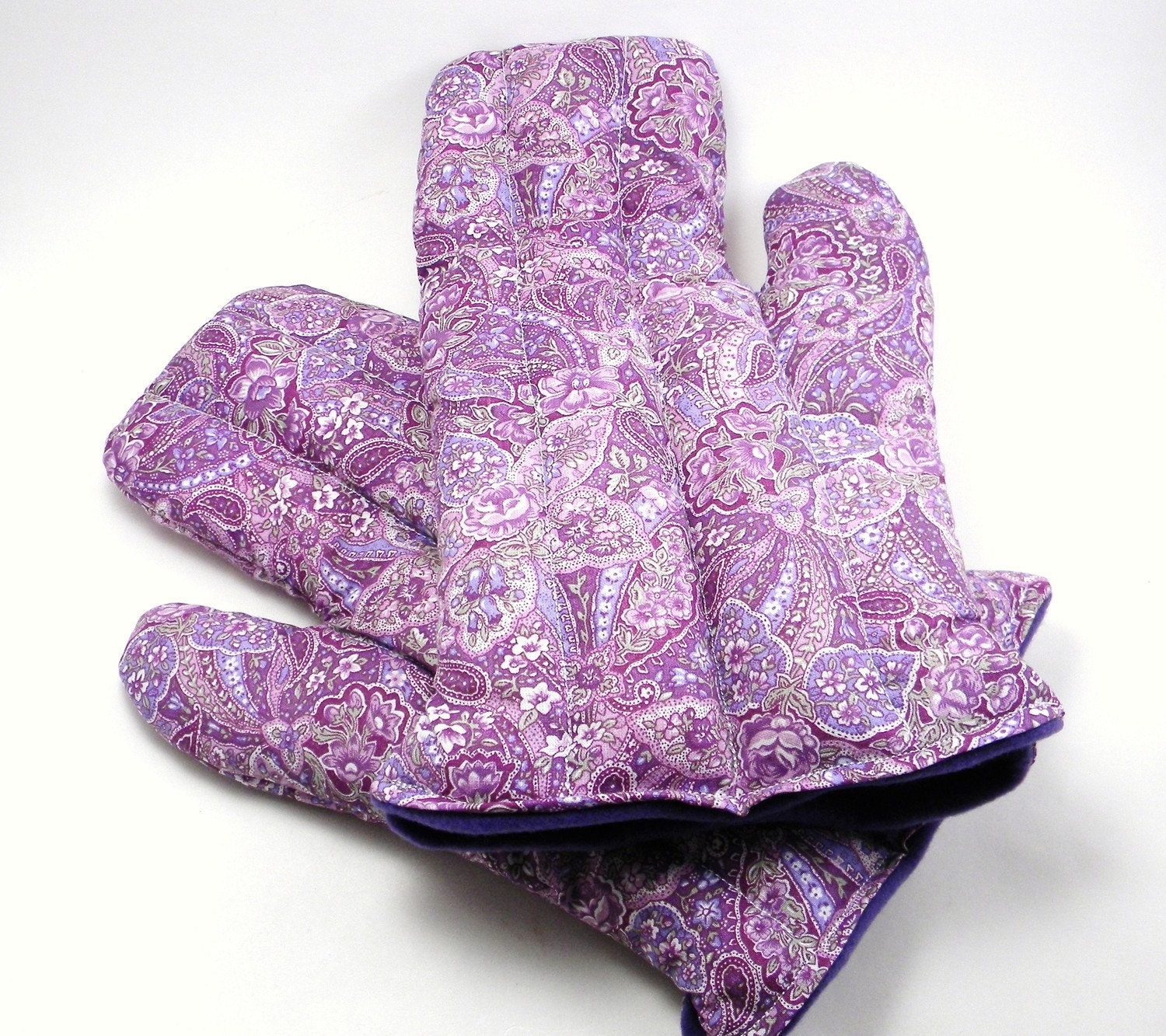 Arthritis Hand Mitts heating pad therapy packs purple