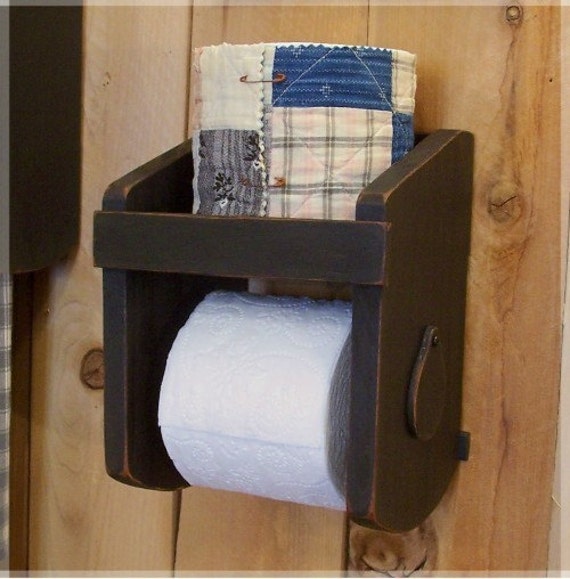 Primitive Toilet Paper Holder for the Bathroom Original Design