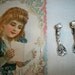 Vintage Sterling Silver Rhinestone Dangling Earrings