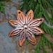 Handmade Copper Large Flower Pendant