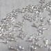 End Piece - Drop, Silver,7X2.5mm, 50 Pcs