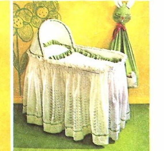 Vintage Pattern Simplicity 6134 Baby Liner Basket