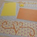 Two 12 x 12 Premade Scrapbook Pages Layout - Bridal Shower - Wedding