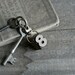 letterpress keychain - pick a letter