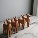 vintage folk art deer