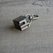 letterpress keychain // hi