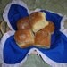 Blue and White Bread Basket Liner