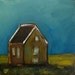 ORIGINAL Oil Painting - LANDSCAPE Love Shack - OIL