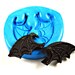 Silicone Flexible Food Grade Mold - Bat Wings Small - Hand-carved Original Design - For Food or Craft - Includes How to Instructions