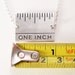 Give Me An Inch - Real Inch Ruler Necklace Antique Silver