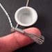 Let Me Whisk YOU Away - Mini Working Wire Whisk Necklace