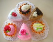 Felt Cakes and Tarts Pattern PDF