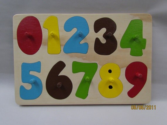 paint by number wooden puzzle