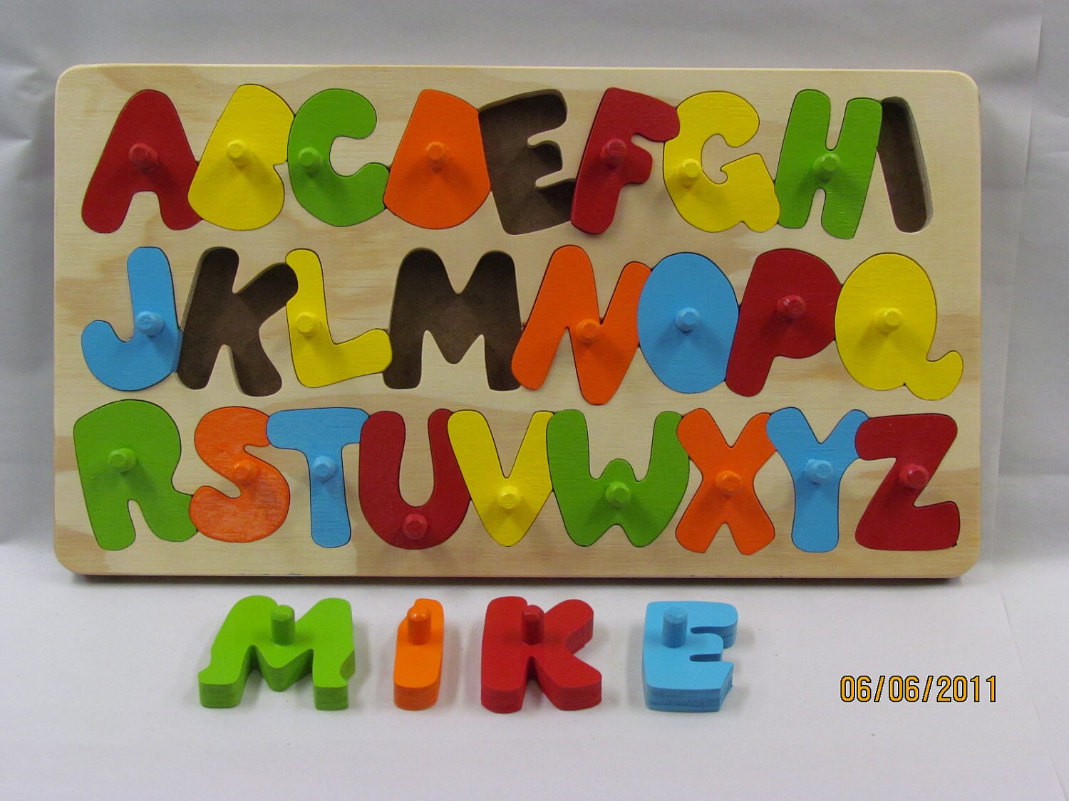 abc wooden puzzle