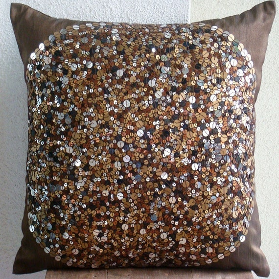 brown pillow cases