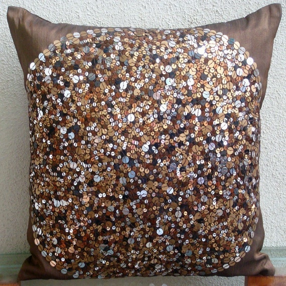 brown pillow cases