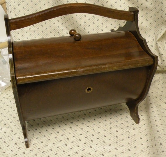 Antique Wooden Yarn Holder