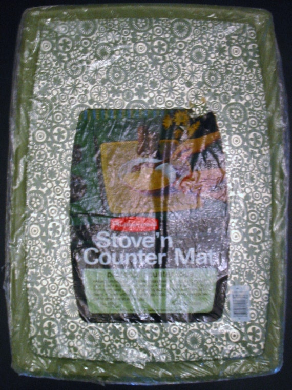 Vintage Rubbermaid Stove'n Counter Mat