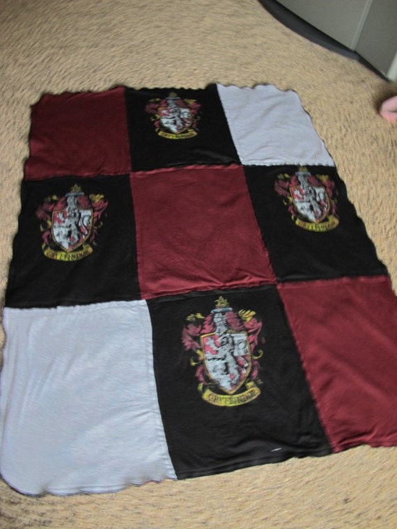 Harry potter t shirt quilt blanket tumblr zip