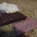 Set of 2 Purple Stars Pocket Tissue Cozies (1038)
