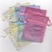 3 x 4 organza favor bags