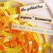 Lemon yellow iridescent Sequin trim -6 yards