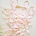 Blush Silky woven crinkle vintage style rayon ribbon trim -6 yards