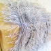 Pewter grey Glam Fringe trim embellishment - luxe, party, scrapbook, novelty, wedding, wrap, craft, supply - 5 yards