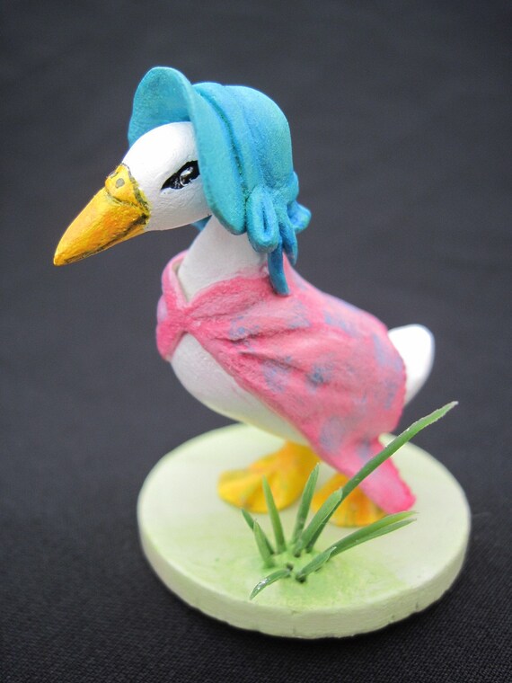 jemima puddle duck musical figurine