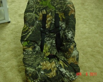 Mossy oak camo toddler car seat cover