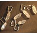 Quartz Crystal Charm Keychain