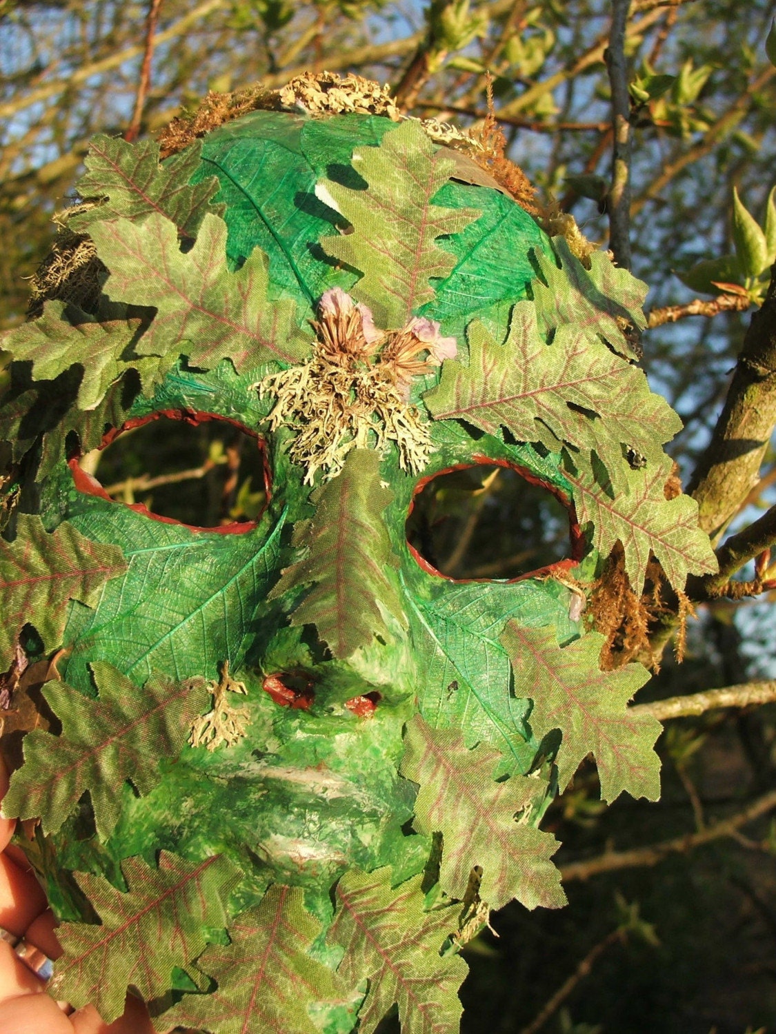Beltane Green Man Mask