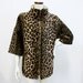 SALE Vintage 1950s-1960s Leopard Print Faux Fur Jacket