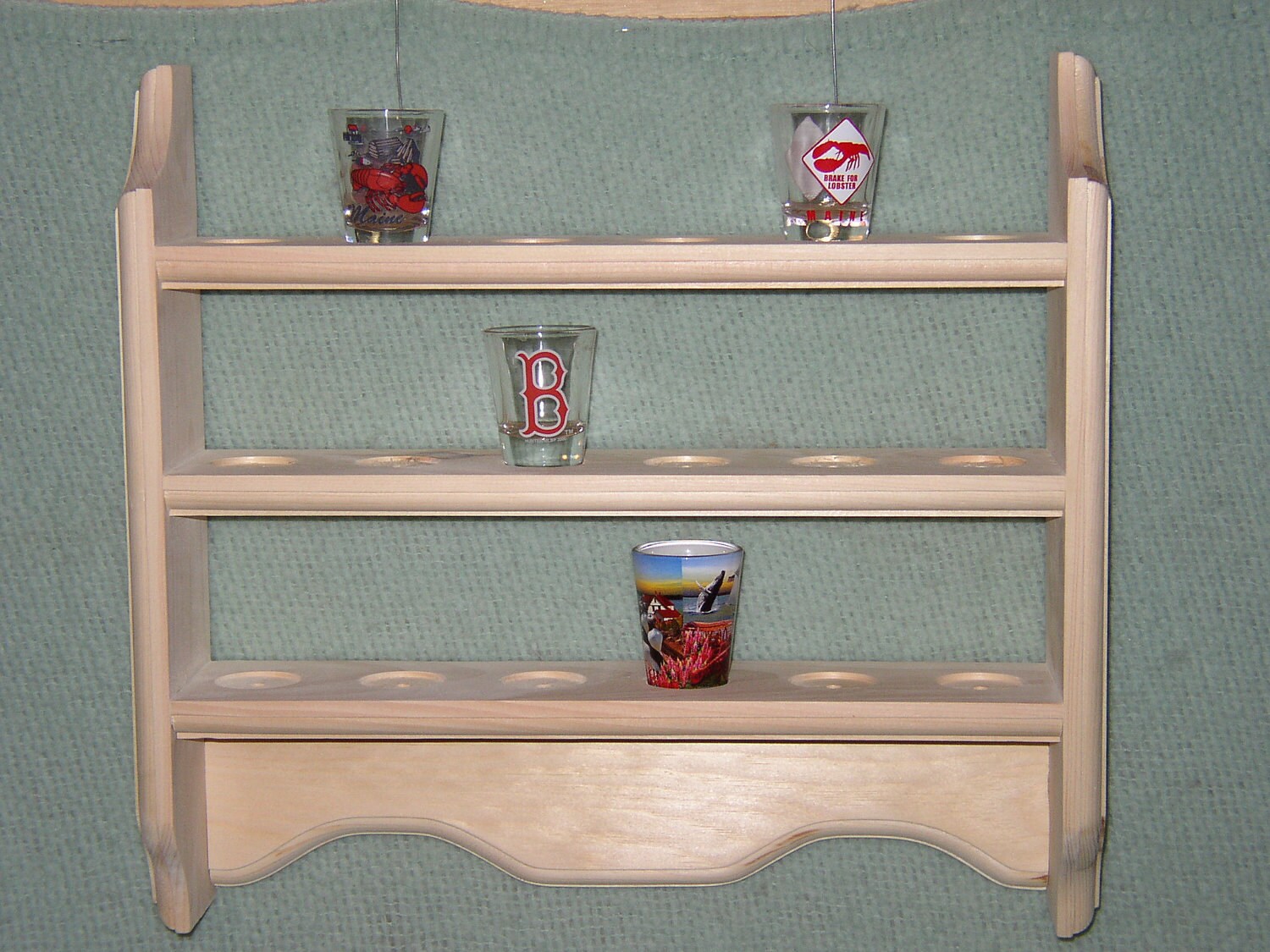 Shot Glass Display Rack