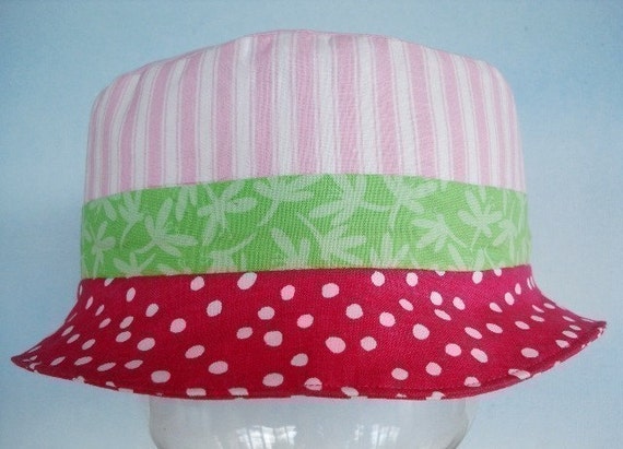 SALE PDF e-Pattern Bucket Hat Sewing Pattern for Babies