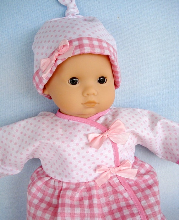 Baby Doll Clothing Sewing Pattern Wrap Dress Shirt Pants