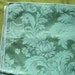 Vintage DAMASK Upholstery Fabric - Sage Green - Large Print